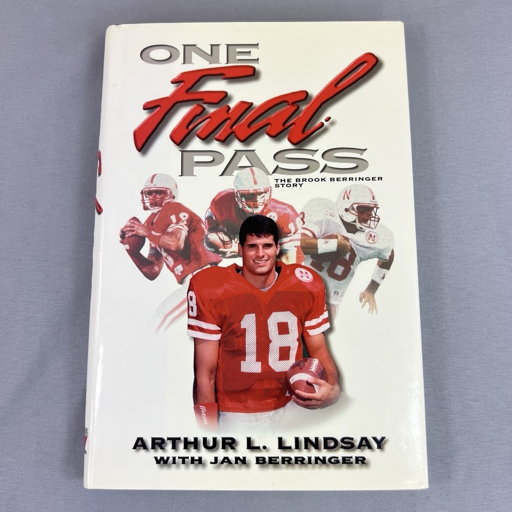 One Final Pass Arthur L. Lindsay The Brook Berringer Story Hardcover Book